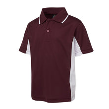 Load image into Gallery viewer, Contrast Panel Polo Kids Sizes