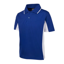 Load image into Gallery viewer, Contrast Panel Polo Kids Sizes