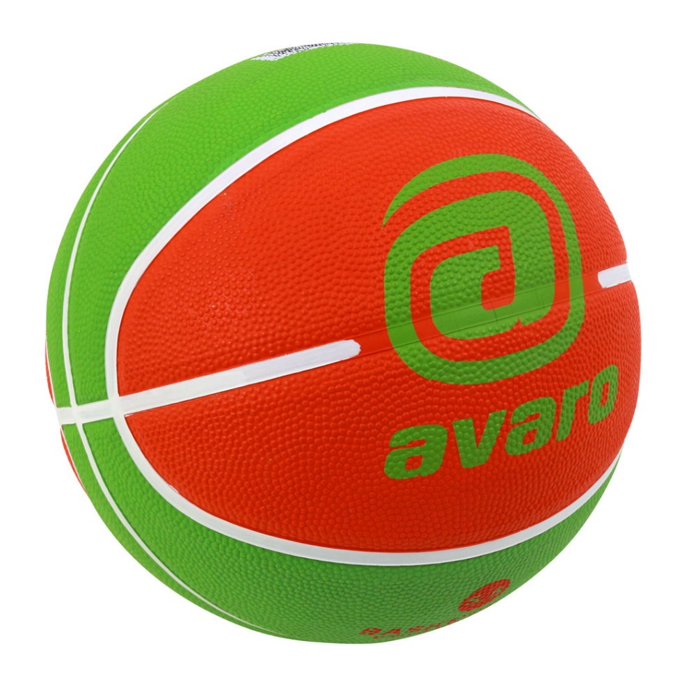 Avaro Club Basketball Orange/Green Size 5