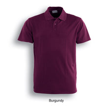 Load image into Gallery viewer, Bocini Micromesh Polyester Plain Polo Mens