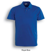 Load image into Gallery viewer, Bocini Micromesh Polyester Plain Polo Mens