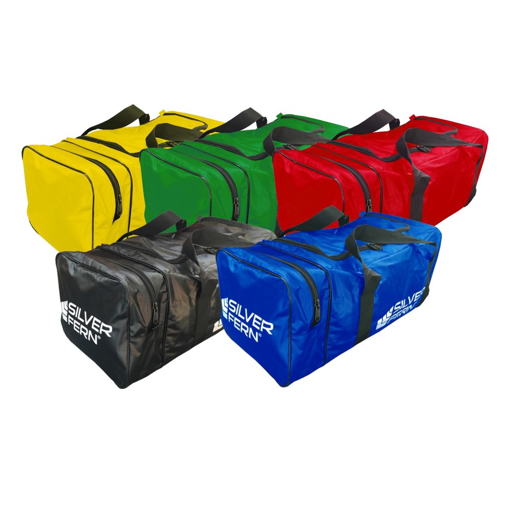 Silver Fern Pvc Gear Bag With End Pocket 600 x 350 x 300mm Edsports NZ