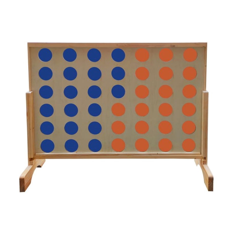 Easy Days Giant Wooden 4-in-a-Row