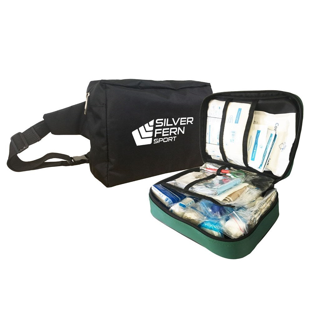 Silver Fern Premium First Aid Kit With Black Waist Bag