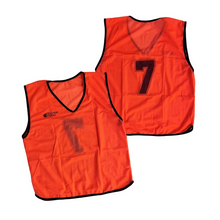 Load image into Gallery viewer, Silver Fern Numbered Mesh Singlets - Set of 10 - Medium
