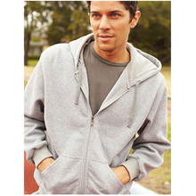 Load image into Gallery viewer, Unisex Adults Zip Through Fleece Hoodie

