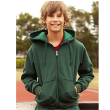 Load image into Gallery viewer, Kids Zip Through Fleece Hoodie
