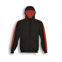 Load image into Gallery viewer, Kids Contrast Fleece Zip Through Hoodie
