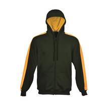 Load image into Gallery viewer, Kids Contrast Fleece Zip Through Hoodie
