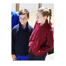 Load image into Gallery viewer, Kids Polar Fleece Zip Through Jersey
