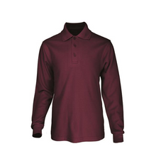 Load image into Gallery viewer, Kids Long Sleeve Basic Polo

