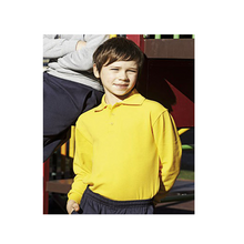 Load image into Gallery viewer, Kids Long Sleeve Basic Polo

