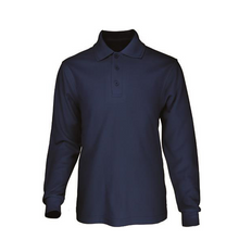 Load image into Gallery viewer, Unisex Adults Basic Long Sleeve Polo
