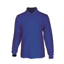 Load image into Gallery viewer, Unisex Adults Basic Long Sleeve Polo
