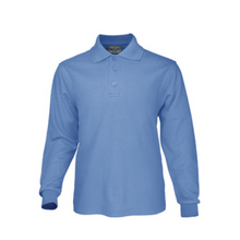 Load image into Gallery viewer, Unisex Adults Basic Long Sleeve Polo
