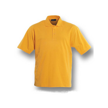 Load image into Gallery viewer, Kids Plain Colour Poly Face Cotton Backing Short Sleeve Polo
