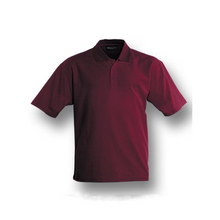 Load image into Gallery viewer, Kids Plain Colour Poly Face Cotton Backing Short Sleeve Polo

