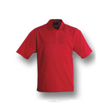 Load image into Gallery viewer, Kids Plain Colour Poly Face Cotton Backing Short Sleeve Polo
