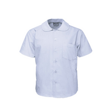 Load image into Gallery viewer, Girls Peter Pan Collar Short Sleeve School Shirt
