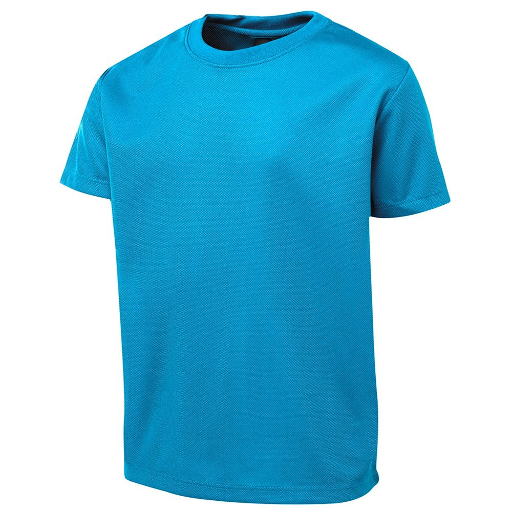 Bocini Plain Polyester Micromesh Tee Adults