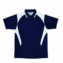 Load image into Gallery viewer, Bocini Honeycomb Contrast Panel Polo Kids
