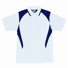 Load image into Gallery viewer, Bocini Honeycomb Contrast Panel Polo Kids
