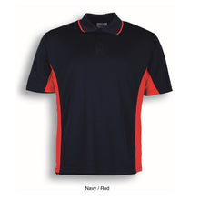 Load image into Gallery viewer, Bocini Breezeway Panel Polo Mens
