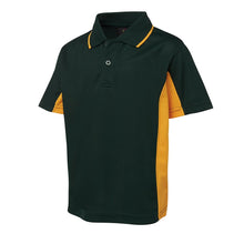 Load image into Gallery viewer, Contrast Panel Polo Kids Sizes
