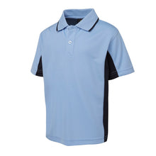 Load image into Gallery viewer, Contrast Panel Polo Kids Sizes

