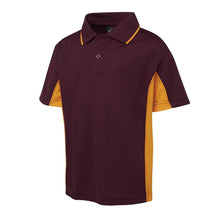 Load image into Gallery viewer, Contrast Panel Polo Kids Sizes
