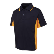 Load image into Gallery viewer, Contrast Panel Polo Kids Sizes
