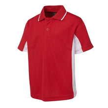 Load image into Gallery viewer, Contrast Panel Polo Kids Sizes
