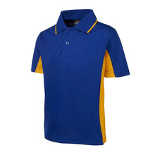 Load image into Gallery viewer, Contrast Panel Polo Kids Sizes
