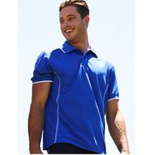 Load image into Gallery viewer, Bocini Stitch Feature Essentials S/S Polo Mens
