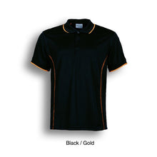 Load image into Gallery viewer, Bocini Stitch Feature Essentials S/S Polo Mens
