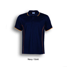 Load image into Gallery viewer, Bocini Stitch Feature Essentials S/S Polo Mens
