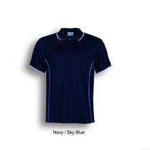 Load image into Gallery viewer, Bocini Stitch Feature Essentials S/S Polo Mens
