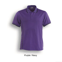 Load image into Gallery viewer, Bocini Stitch Feature Essentials S/S Polo Mens
