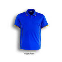 Load image into Gallery viewer, Bocini Stitch Feature Essentials S/S Polo Mens
