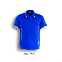 Load image into Gallery viewer, Bocini Stitch Feature Essentials S/S Polo Mens
