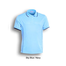 Load image into Gallery viewer, Bocini Stitch Feature Essentials S/S Polo Mens
