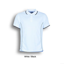Load image into Gallery viewer, Bocini Stitch Feature Essentials S/S Polo Mens
