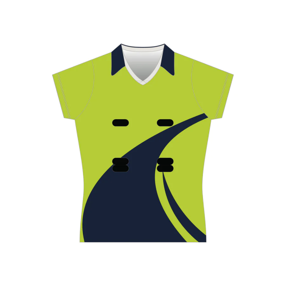 Sublimated Capped Sleeve Netball Top