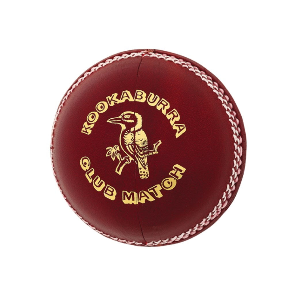 Kookaburra Club Match Cricket Ball 142g Red