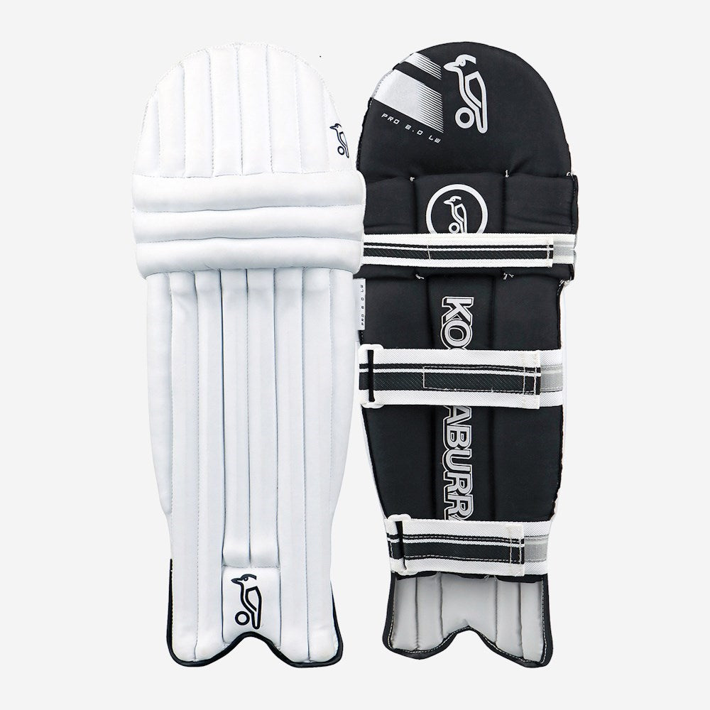 Kookaburra Pro 8.0 Lightweight Batting Leg Guards Small Junior