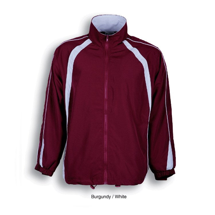 Bocini Cotton Lining Contrast Tracksuit Jacket Adults (Unisex)