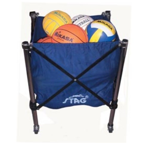 Stag Canvas Ball Carrier With Wheels