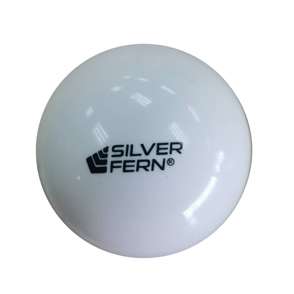 Silver Fern Smooth White Hockey Ball