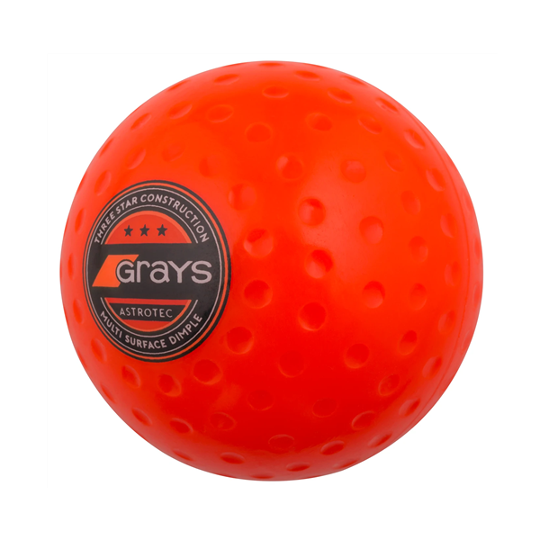 Grays Match Crater Hockey Ball Orange