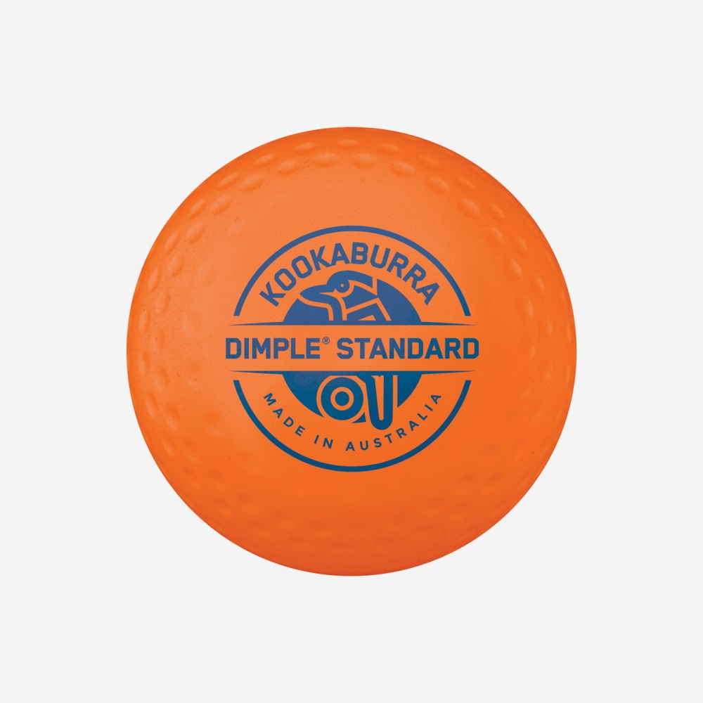 Kookaburra Dimple Standard Hockey Ball Orange